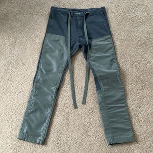 Fear of God Canvas Panel Straight Jeans